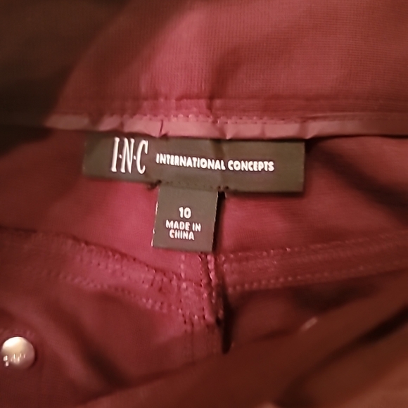 Inc Bootcut Mid-rise Casual Women's 10 Nwt - Picture 3 of 5